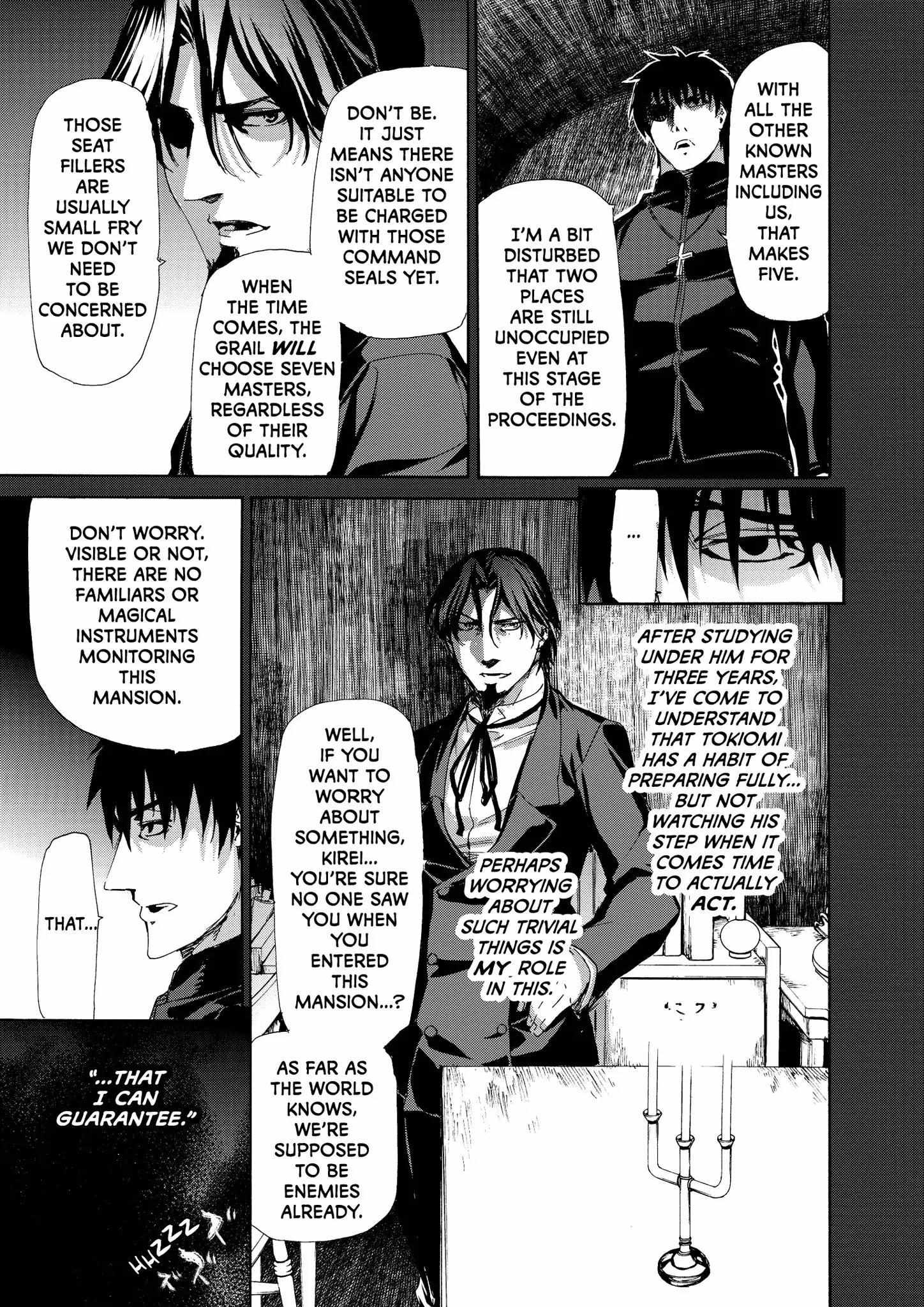 Fate/zero - Chapter 12