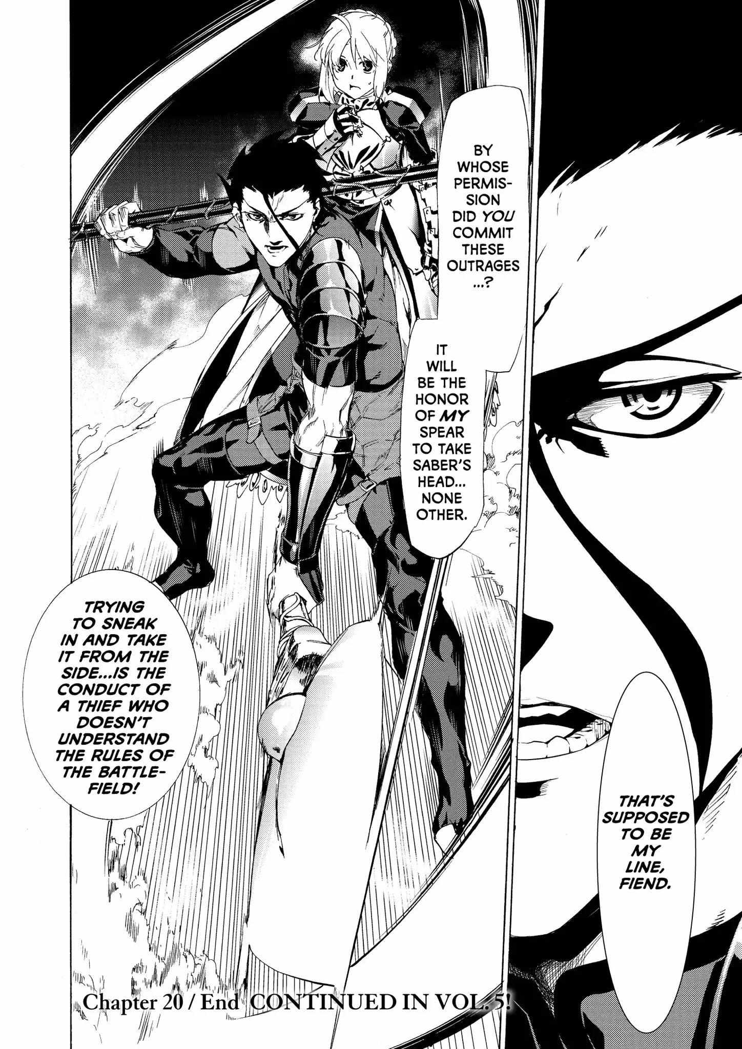 Fate/zero - Chapter 20