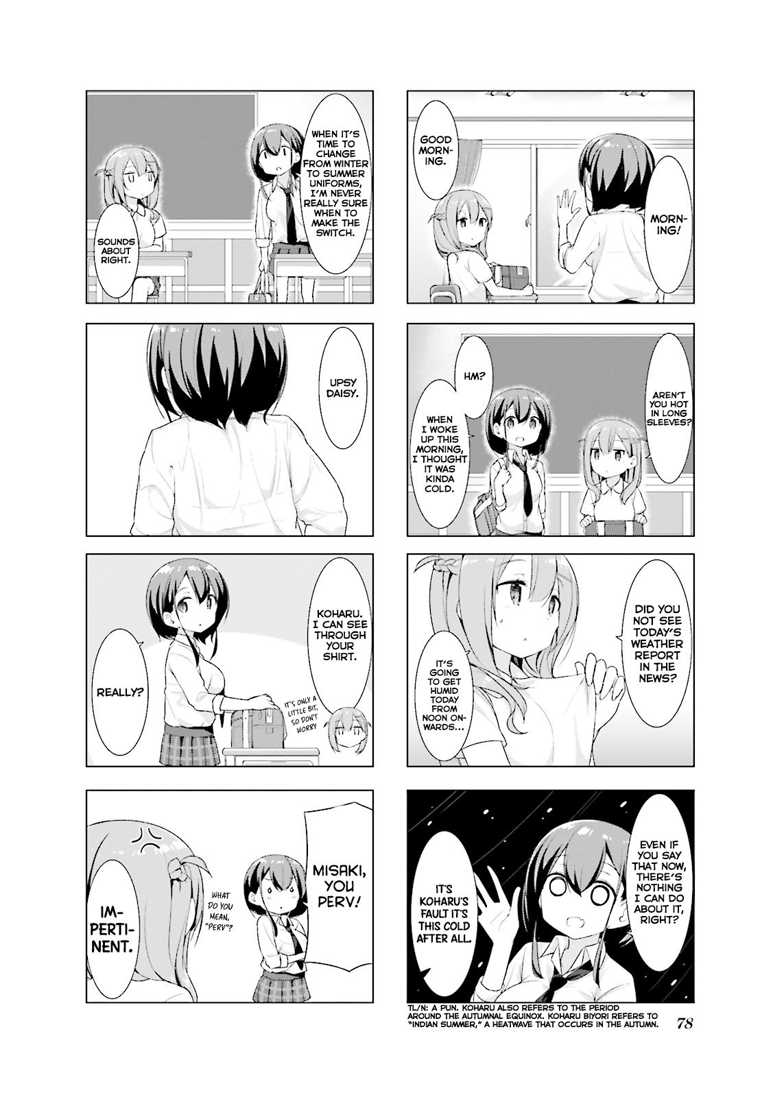 Koharu Biyori (Nekoume) - Vol.1 Chapter 9