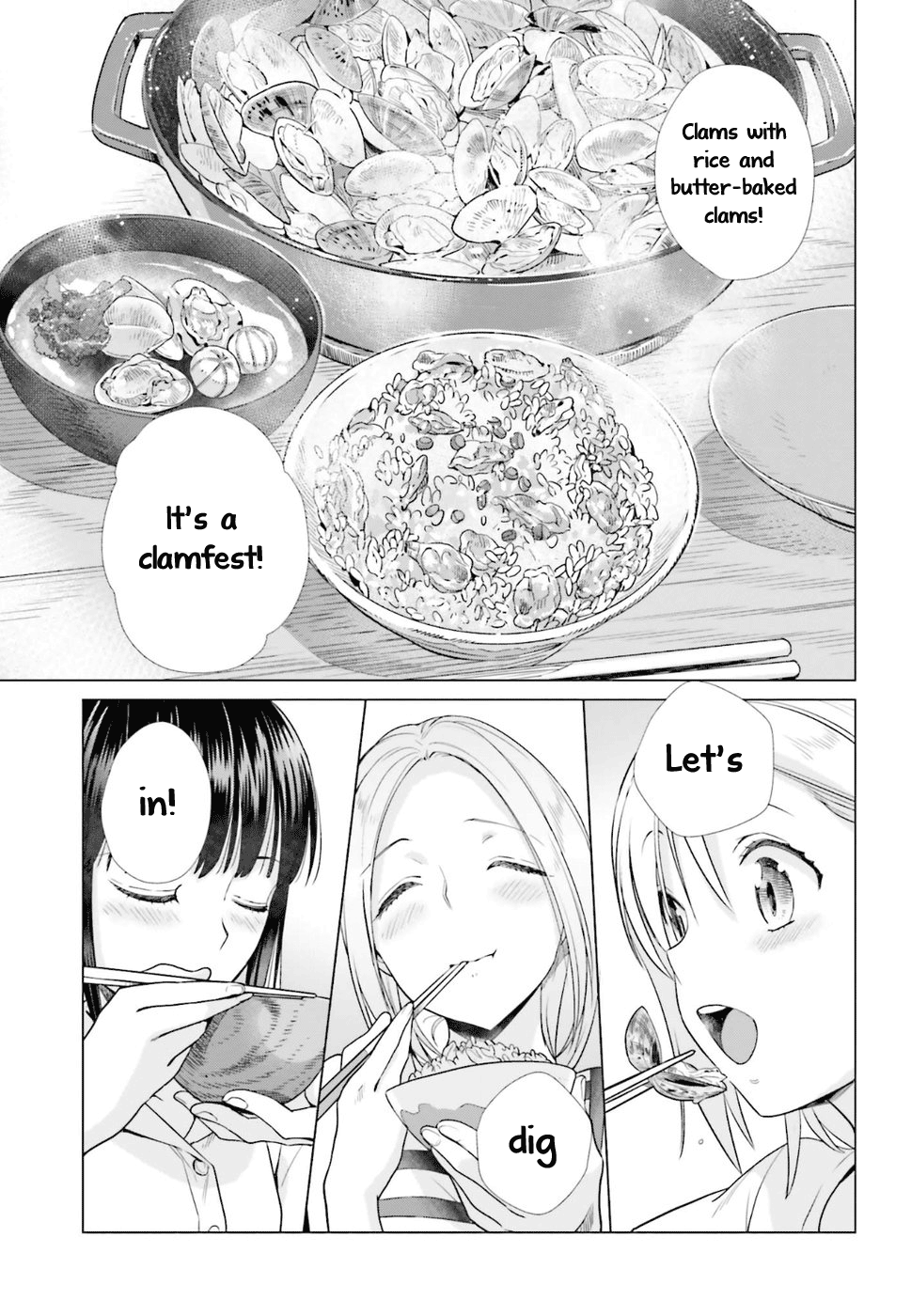 Shinmai Shimai No Futari Gohan - Chapter 36: Clams With Rice