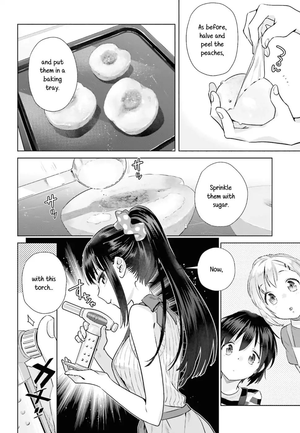 Shinmai Shimai No Futari Gohan - Chapter 32: Glazed Peaches With Ice Cream