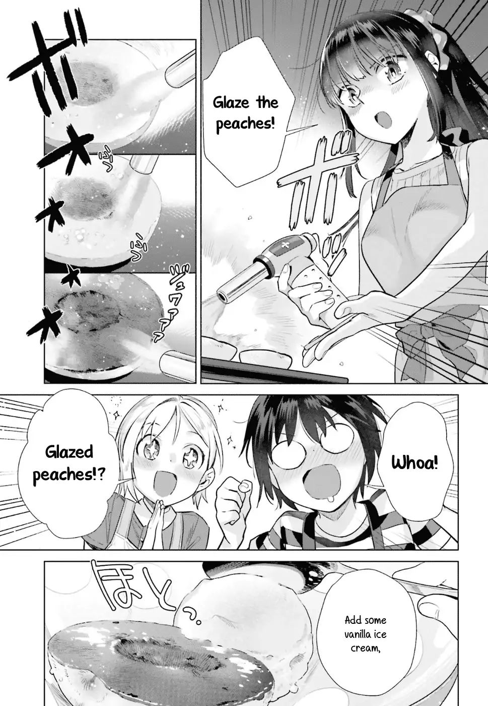 Shinmai Shimai No Futari Gohan - Chapter 32: Glazed Peaches With Ice Cream