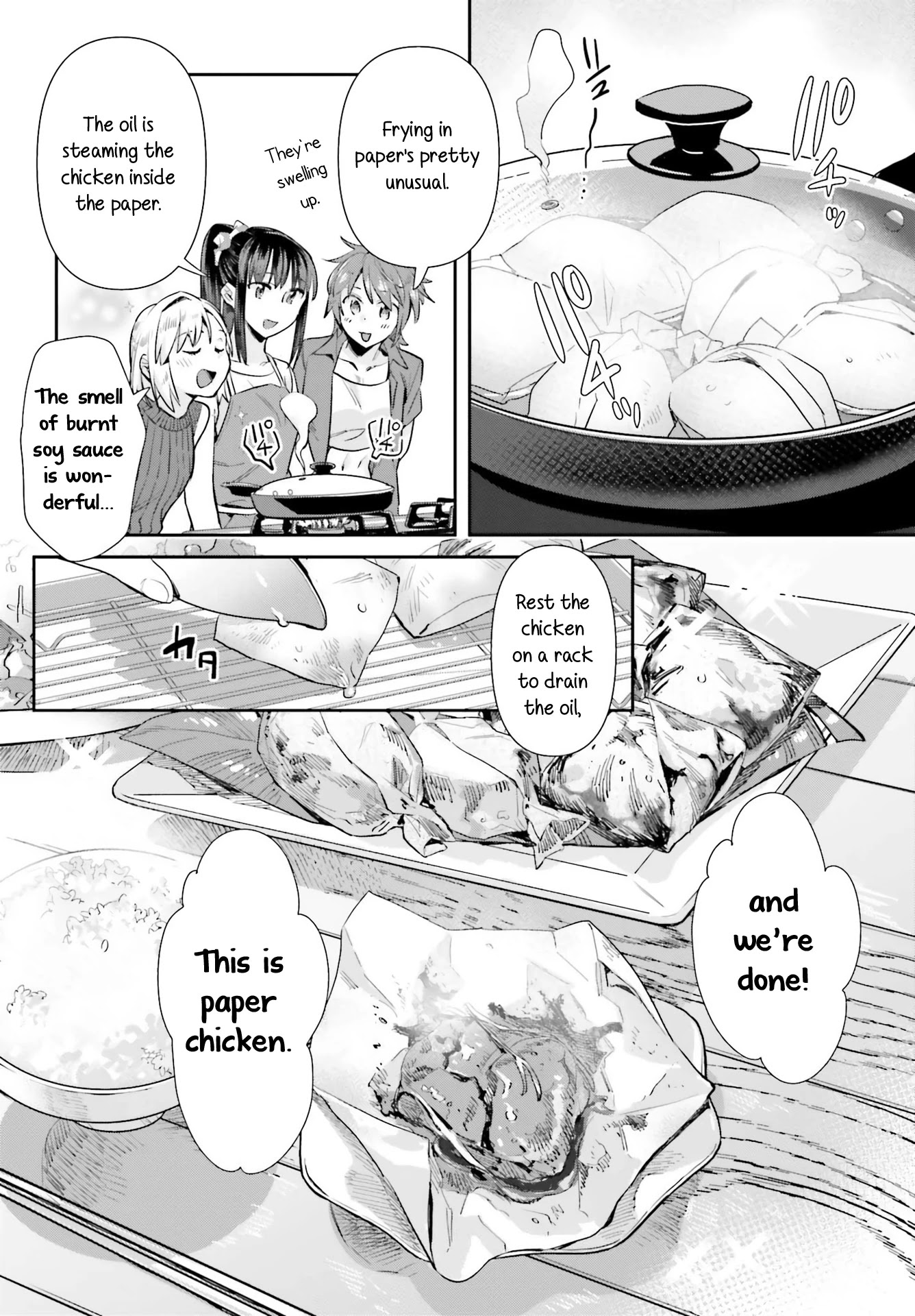 Shinmai Shimai No Futari Gohan - Chapter 63: Paper Chicken