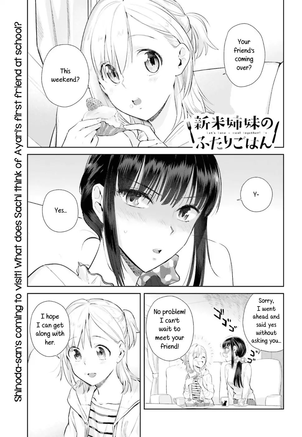 Shinmai Shimai No Futari Gohan - Chapter 28: Pizza