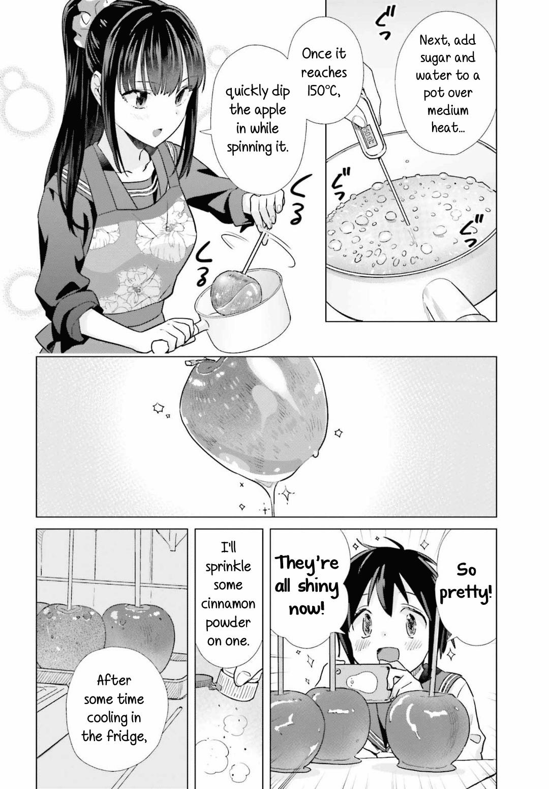 Shinmai Shimai No Futari Gohan - Chapter 46: Candied Apples