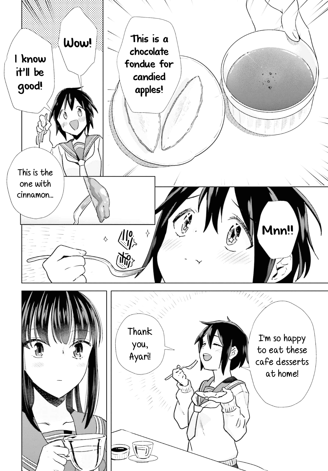 Shinmai Shimai No Futari Gohan - Chapter 46: Candied Apples