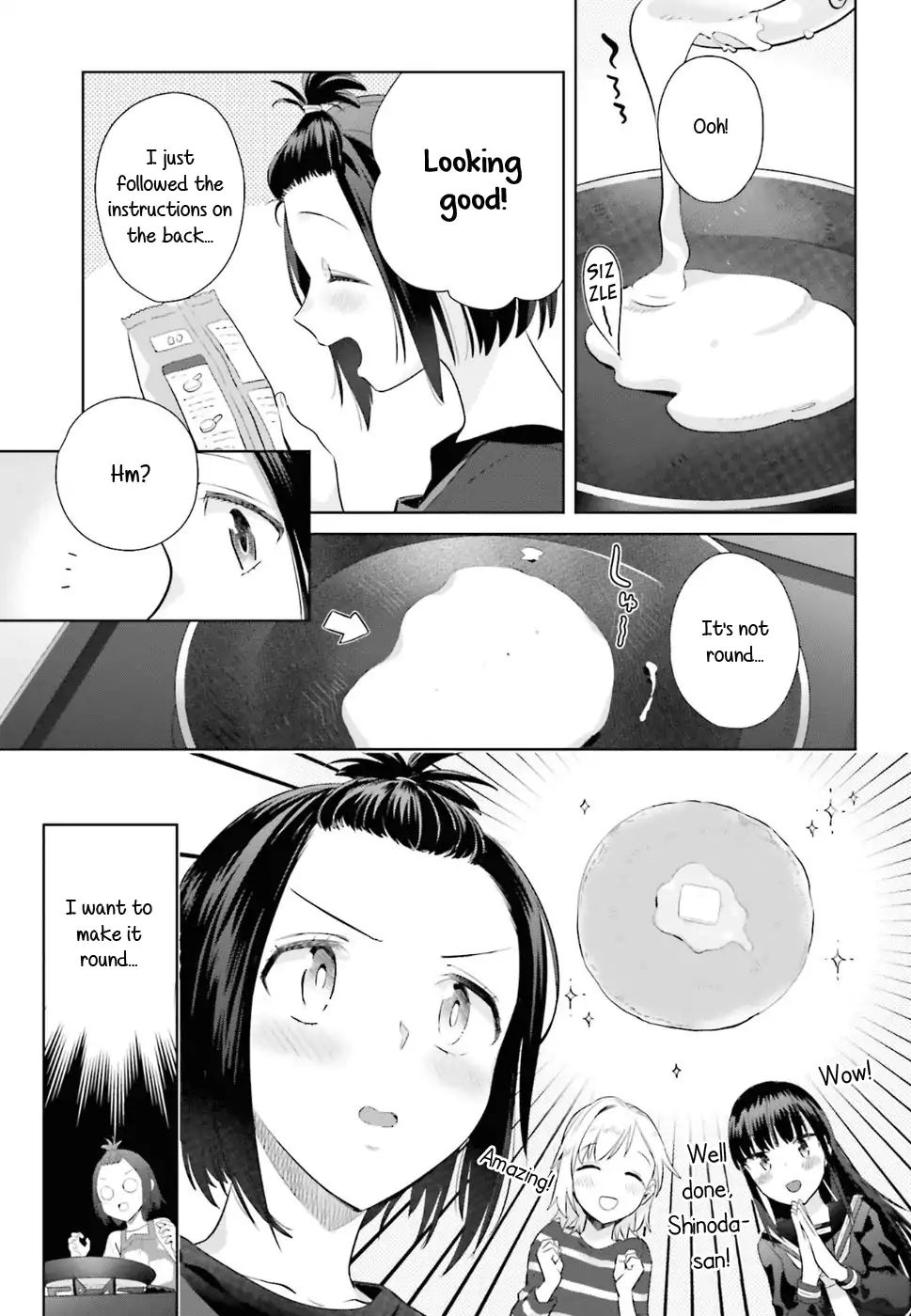 Shinmai Shimai No Futari Gohan - Chapter 28.5: At Shinoda S Home