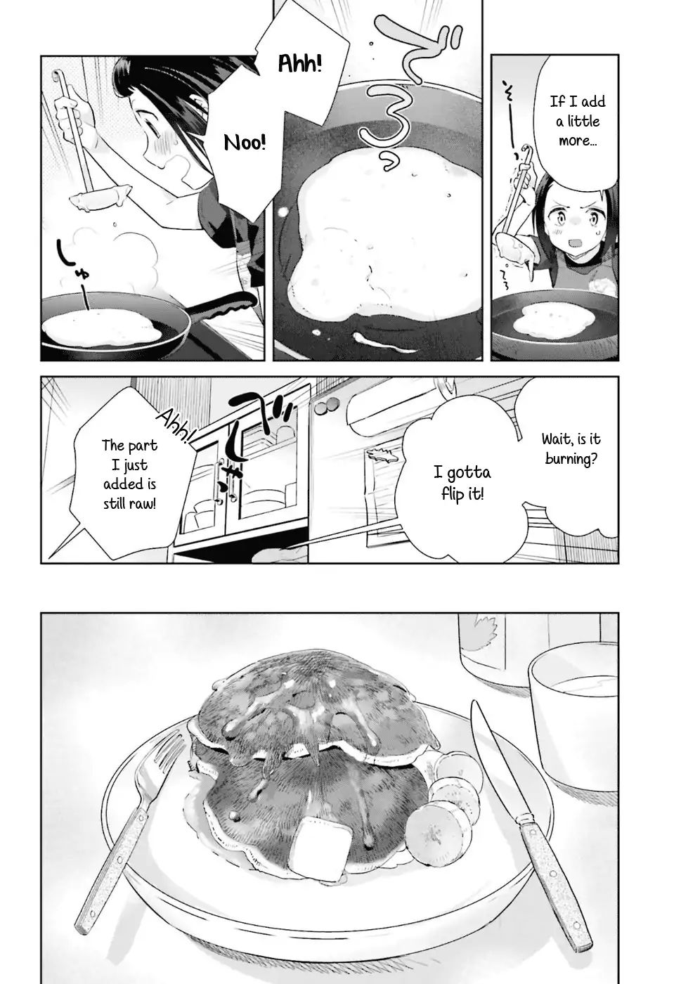 Shinmai Shimai No Futari Gohan - Chapter 28.5: At Shinoda S Home