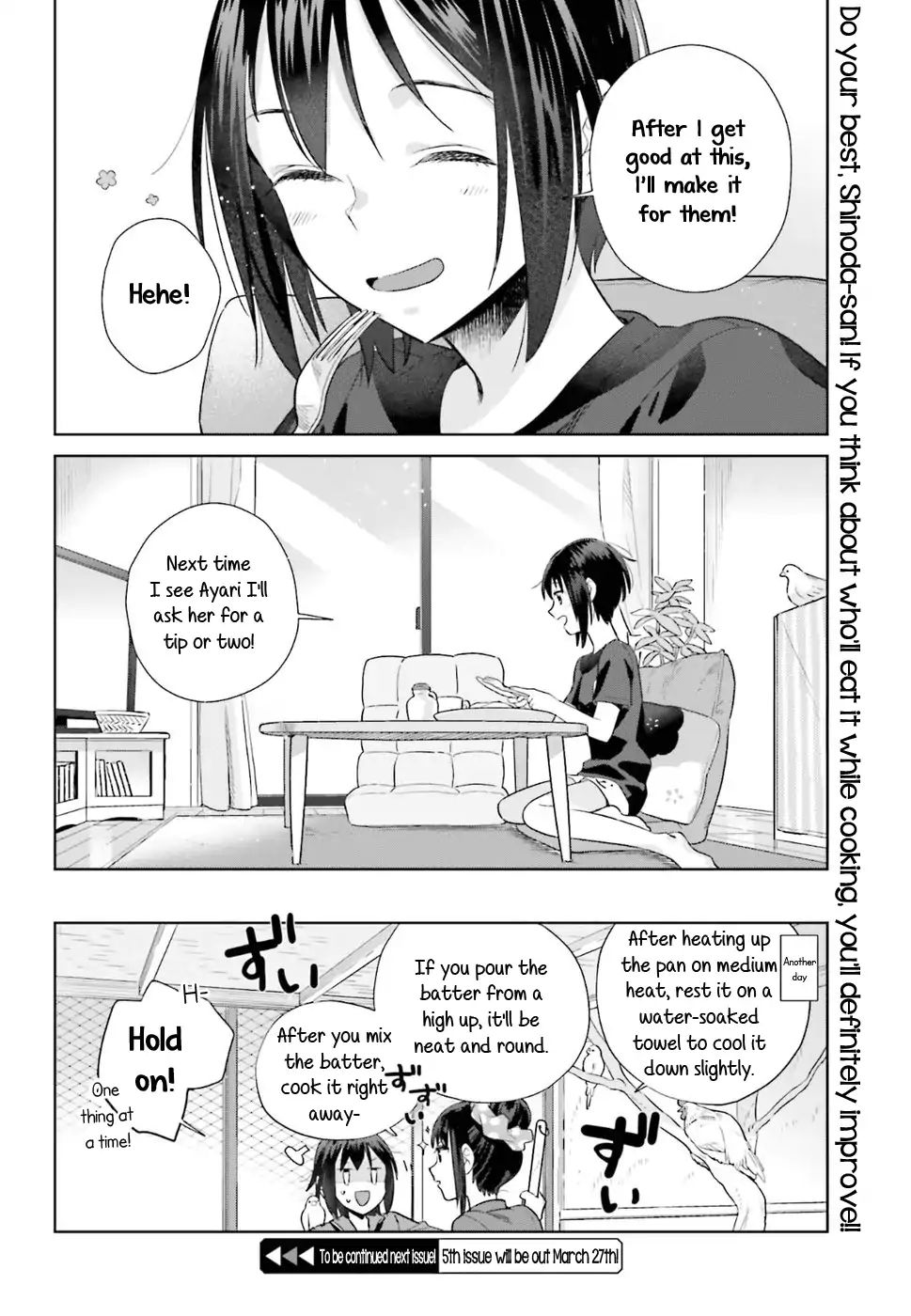 Shinmai Shimai No Futari Gohan - Chapter 28.5: At Shinoda S Home