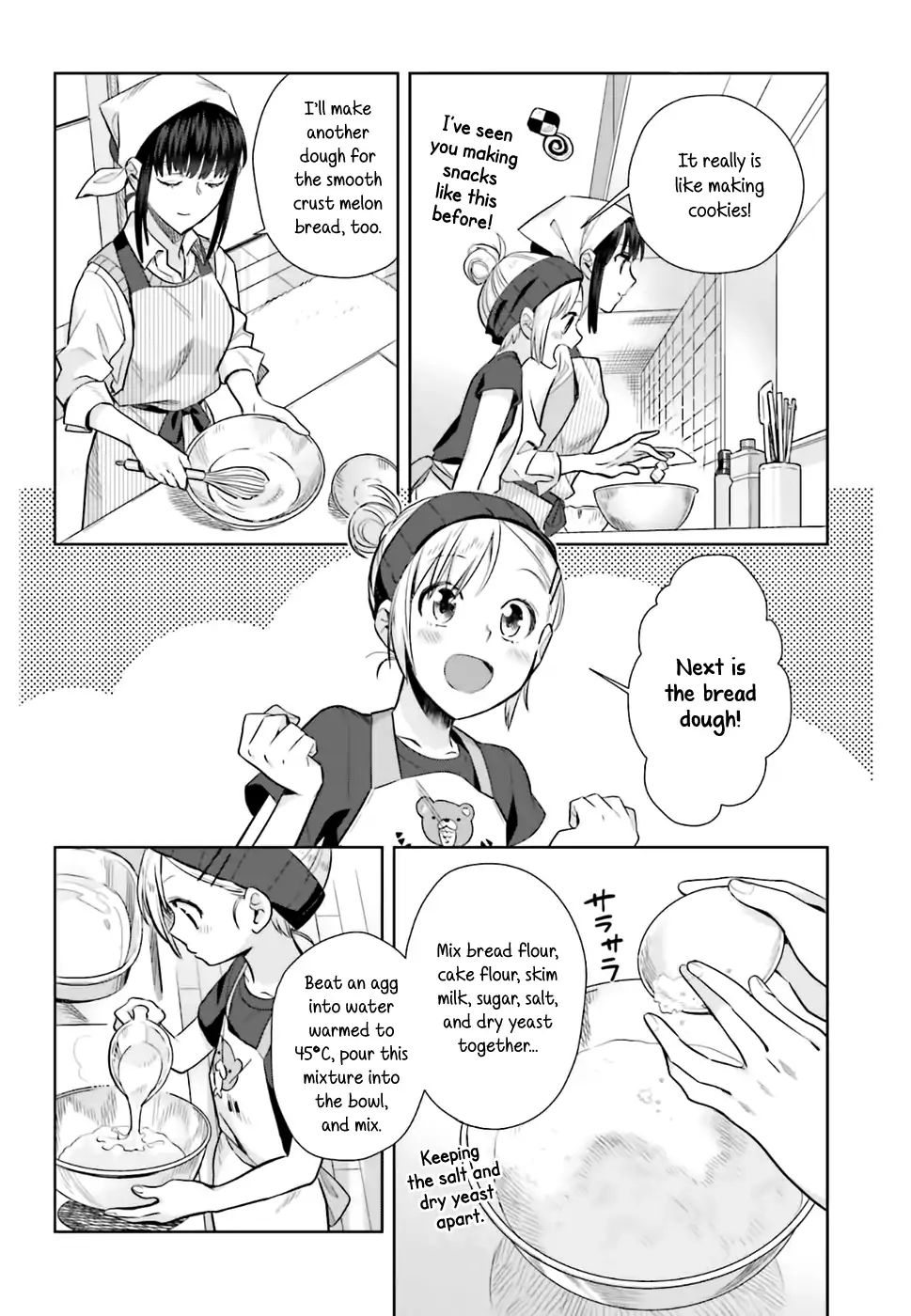 Shinmai Shimai No Futari Gohan - Chapter 26: Melon Bread