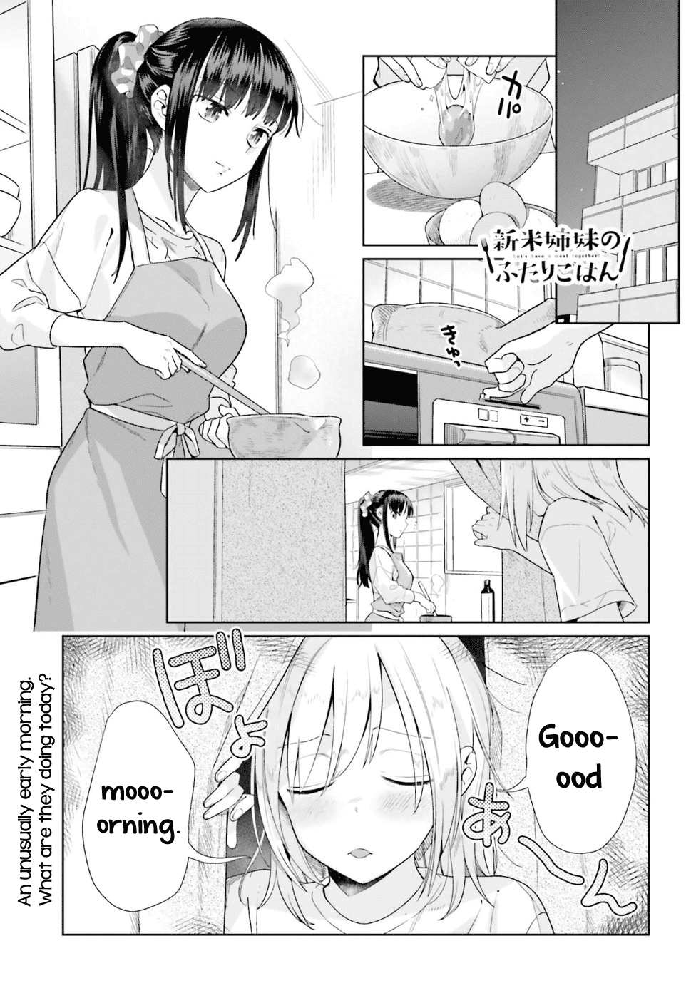 Shinmai Shimai No Futari Gohan - Chapter 38: Egg Sandwiches