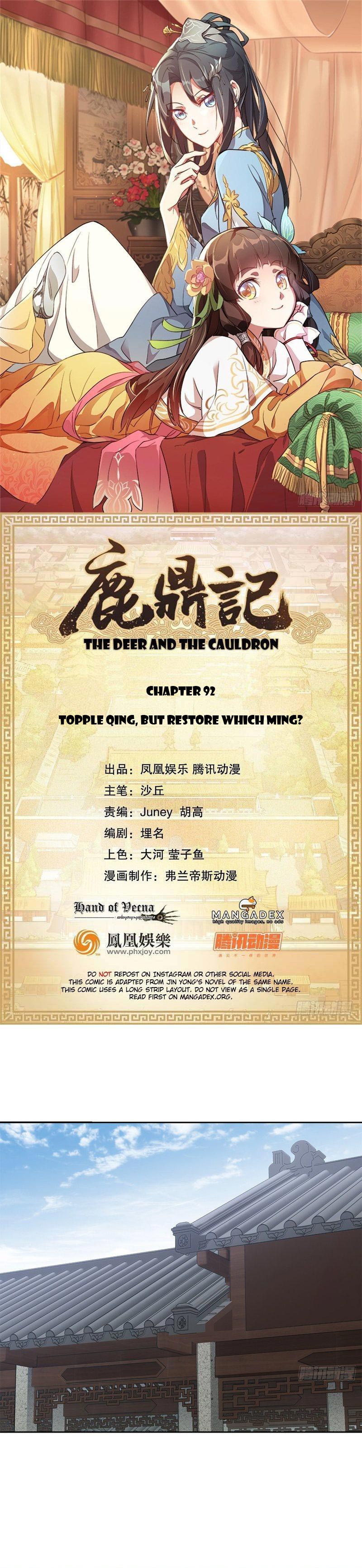 The Deer And The Cauldron - Chapter 92: Topple Qing, But Restore Which Ming?