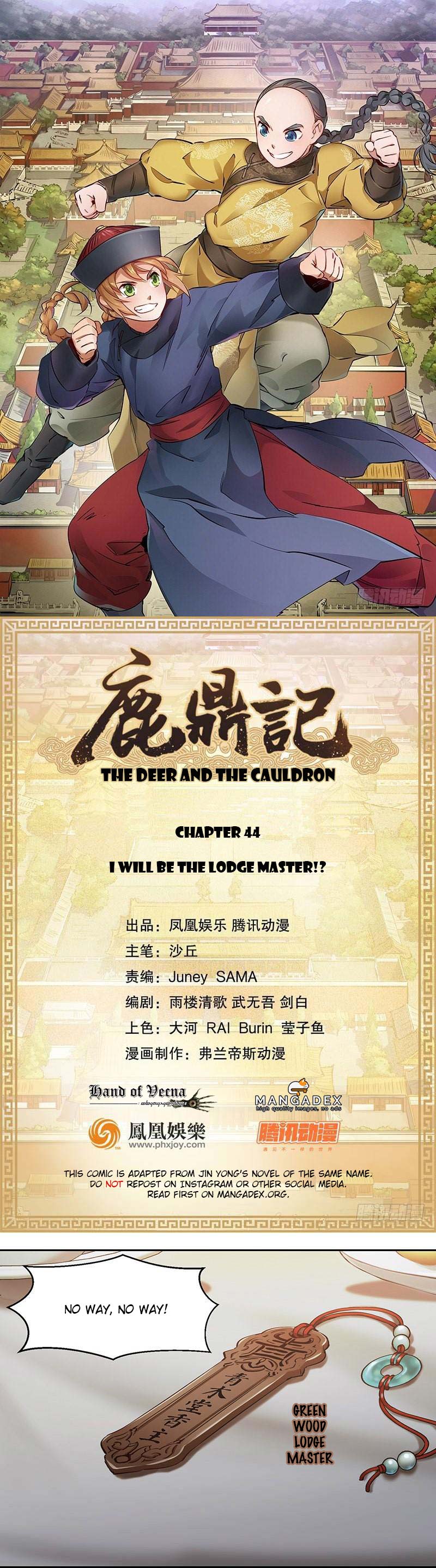 The Deer And The Cauldron - Chapter 44: I Will Be The Lodge Master!?