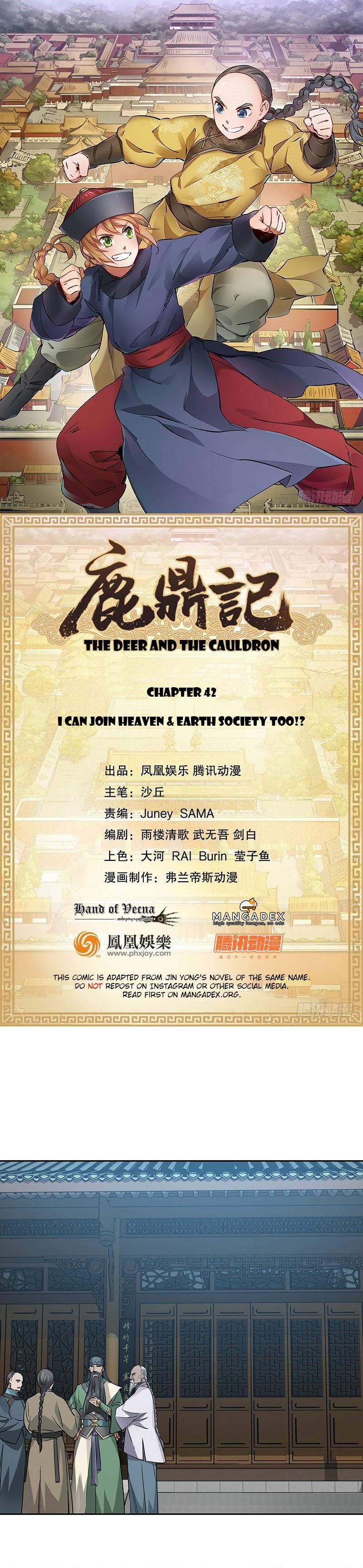 The Deer And The Cauldron - Chapter 42: I Can Join Heaven & Earth Society Too!?