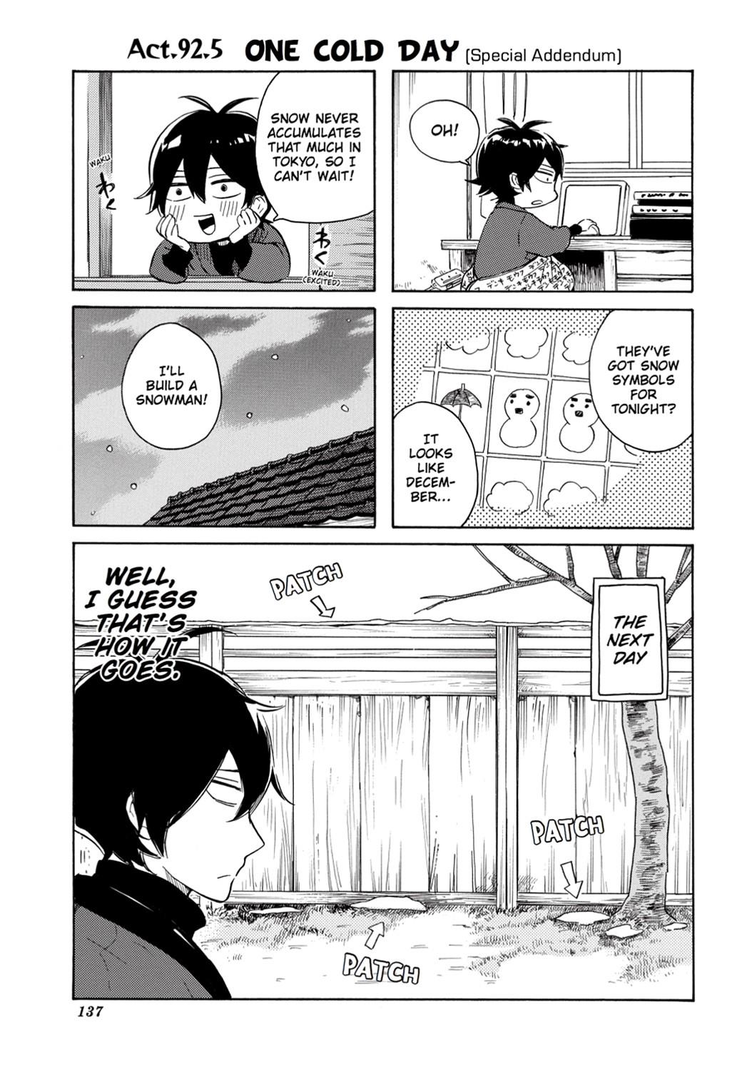 Barakamon - Chapter 92.5: Act. 92.5