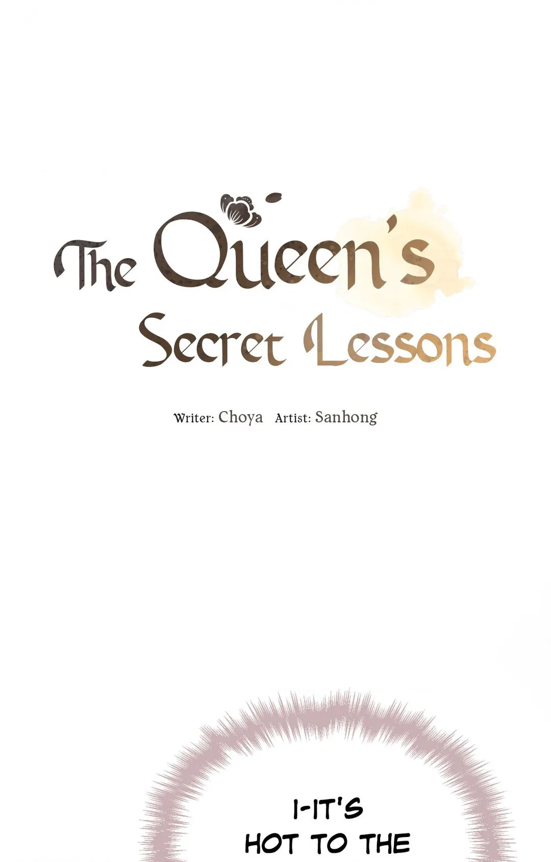 The Queen’s Secret Lessons - Chapter 20