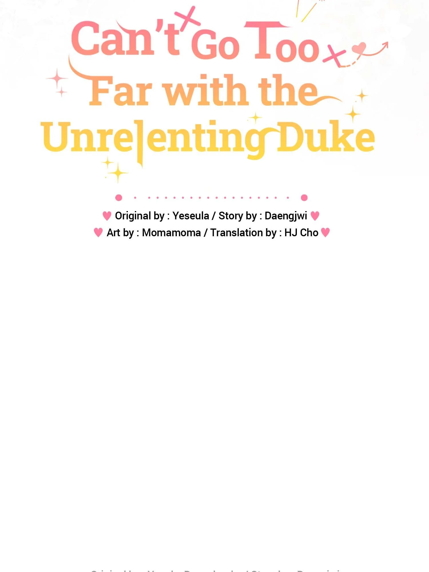 Can’t Go Too Far With The Unrelenting Duke - Chapter 102