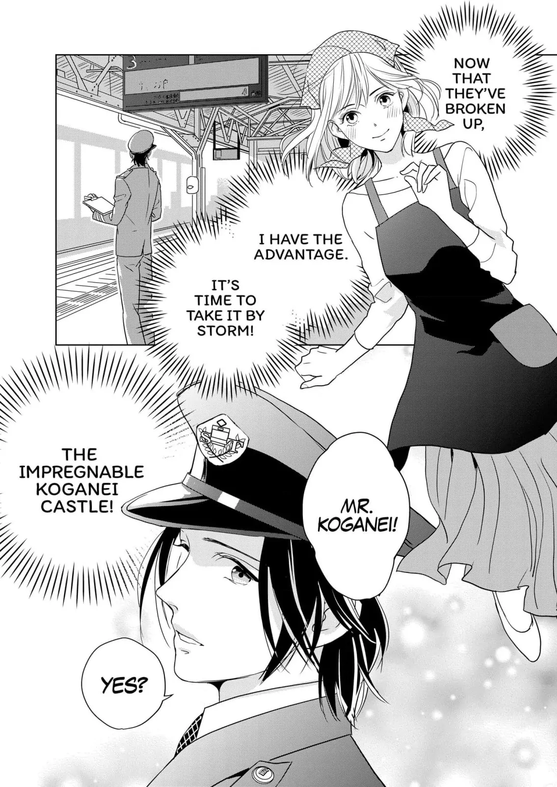 Ekikoi: The Young Miss Falls For The Station Attendant - Chapter 10