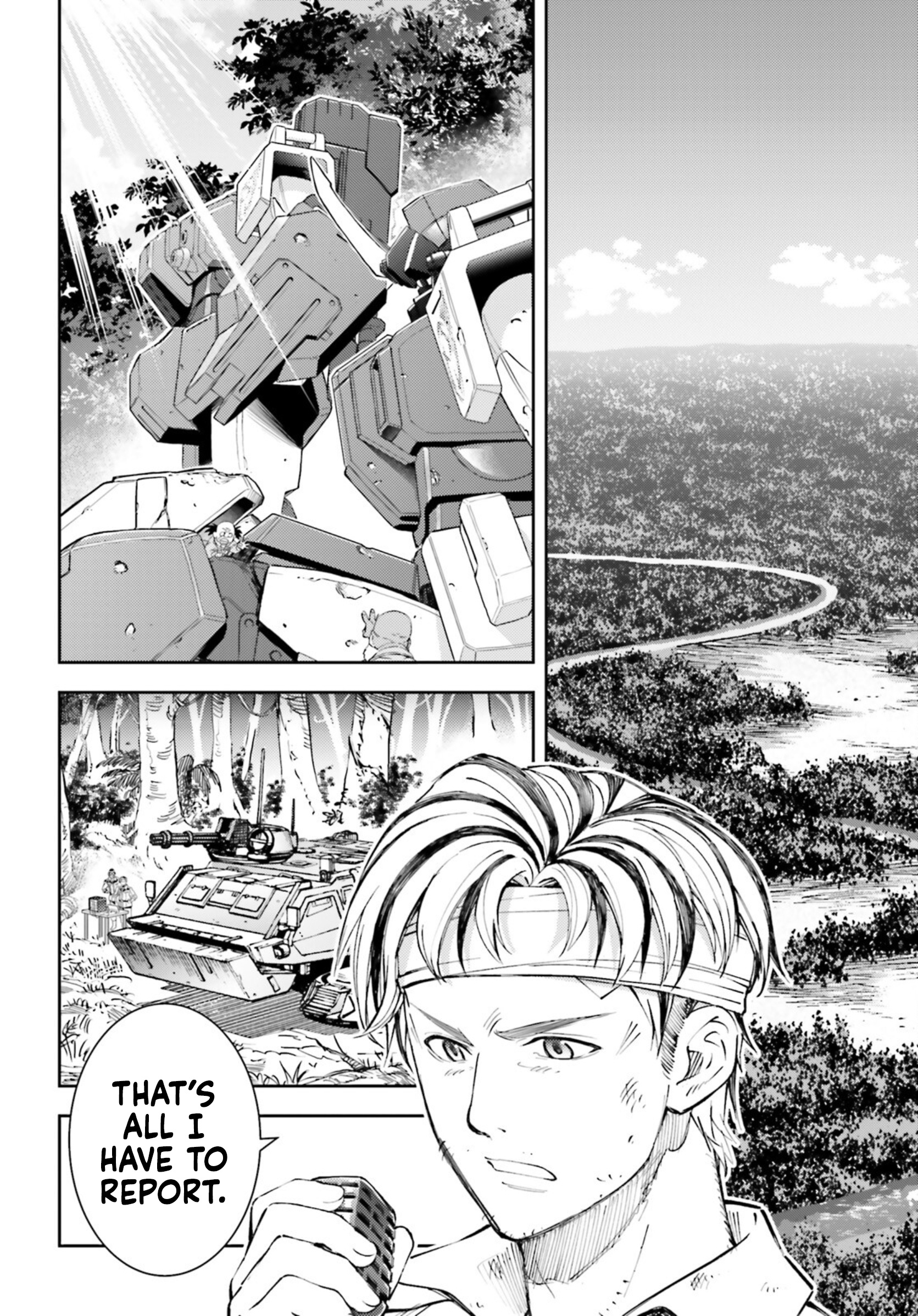 Mobile Suit Gundam: Red Giant 03Rd Ms Team - Vol.3 Chapter 12: Stand Up, Marobi!