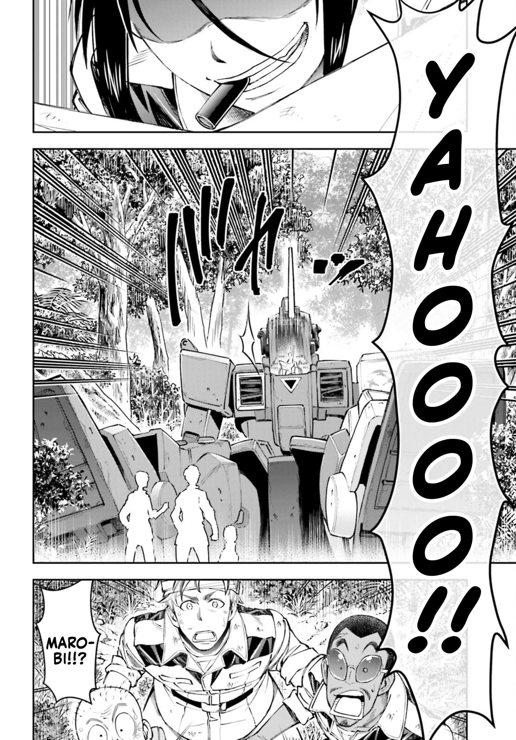 Mobile Suit Gundam: Red Giant 03Rd Ms Team - Vol.3 Chapter 12: Stand Up, Marobi!