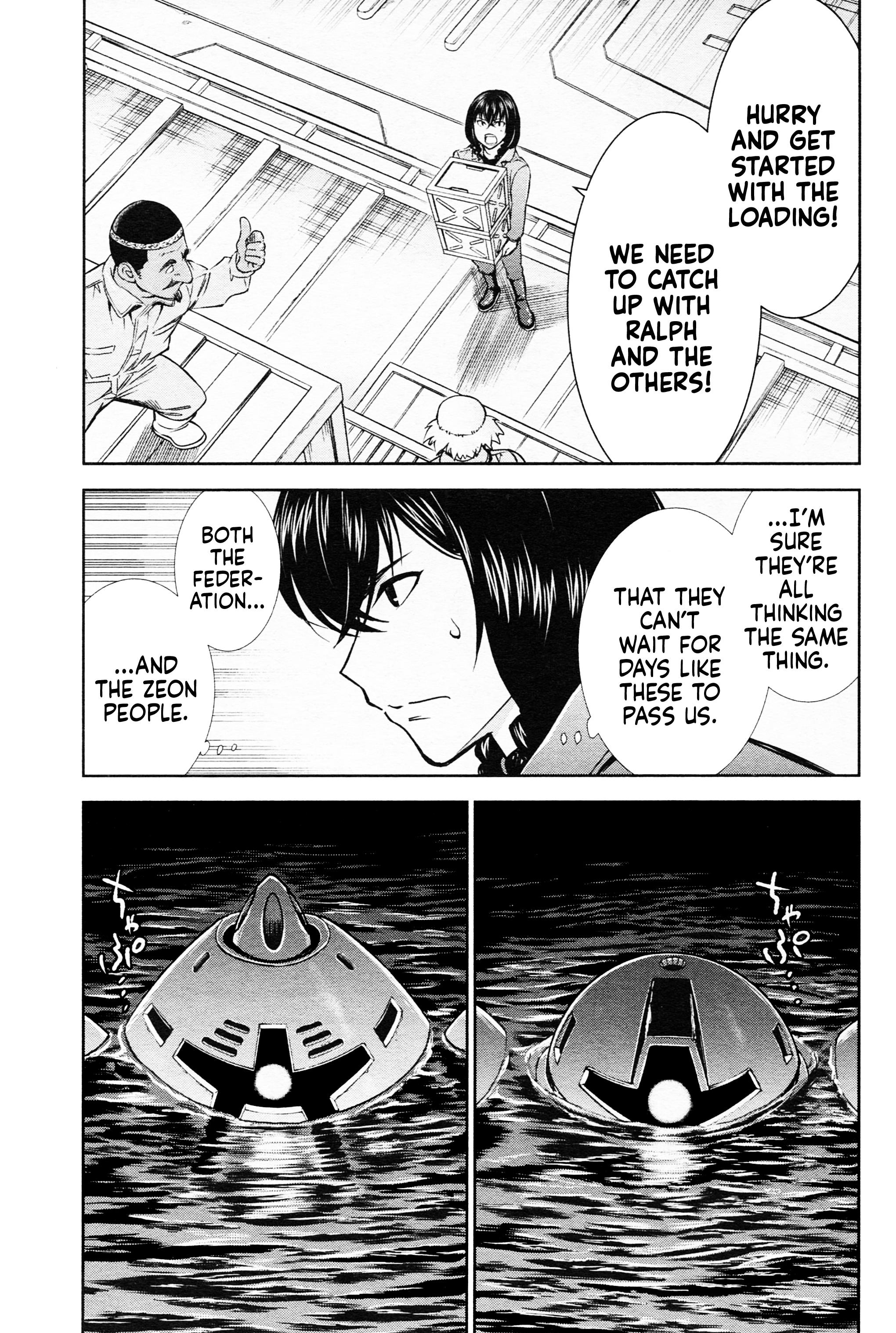 Mobile Suit Gundam: Red Giant 03Rd Ms Team - Vol.1 Chapter 3: The Hunt Is On