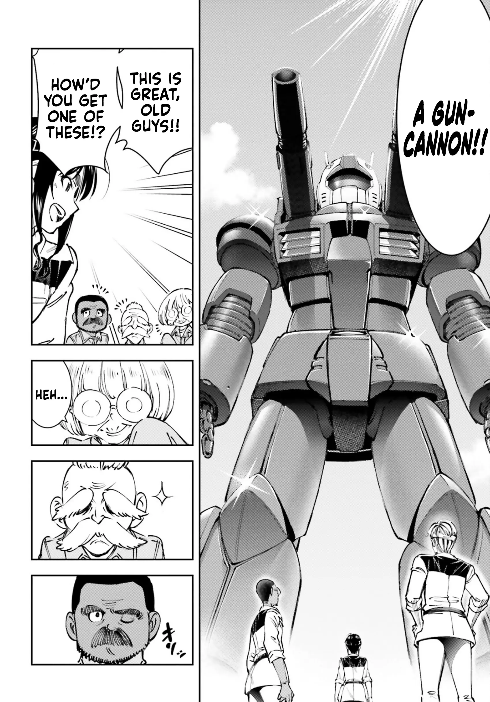 Mobile Suit Gundam: Red Giant 03Rd Ms Team - Vol.3 Chapter 14: The New Three Red Giant Stars