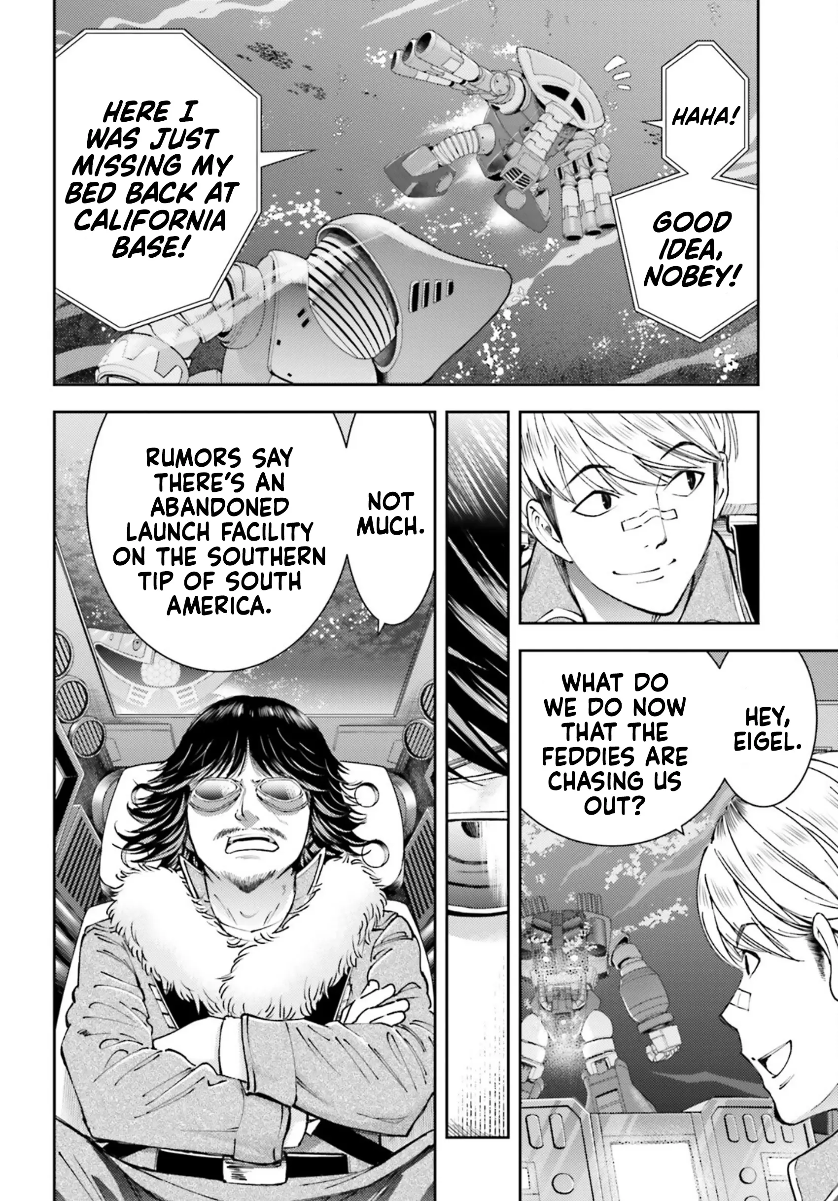 Mobile Suit Gundam: Red Giant 03Rd Ms Team - Vol.3 Chapter 14: The New Three Red Giant Stars