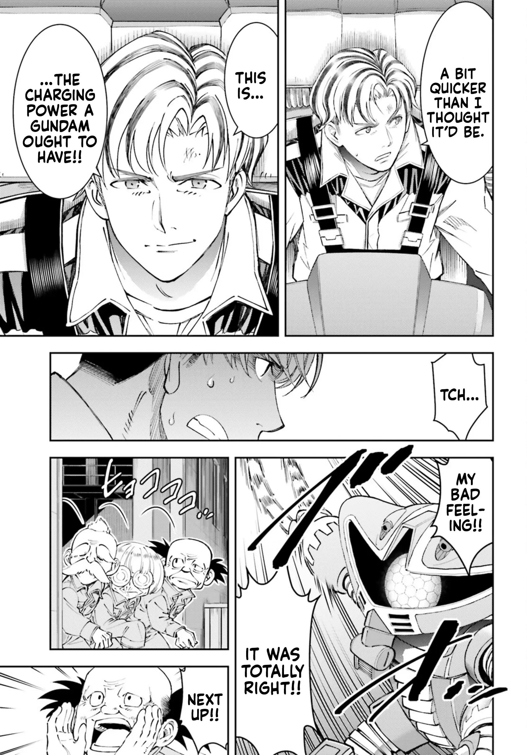 Mobile Suit Gundam: Red Giant 03Rd Ms Team - Vol.3 Chapter 14: The New Three Red Giant Stars