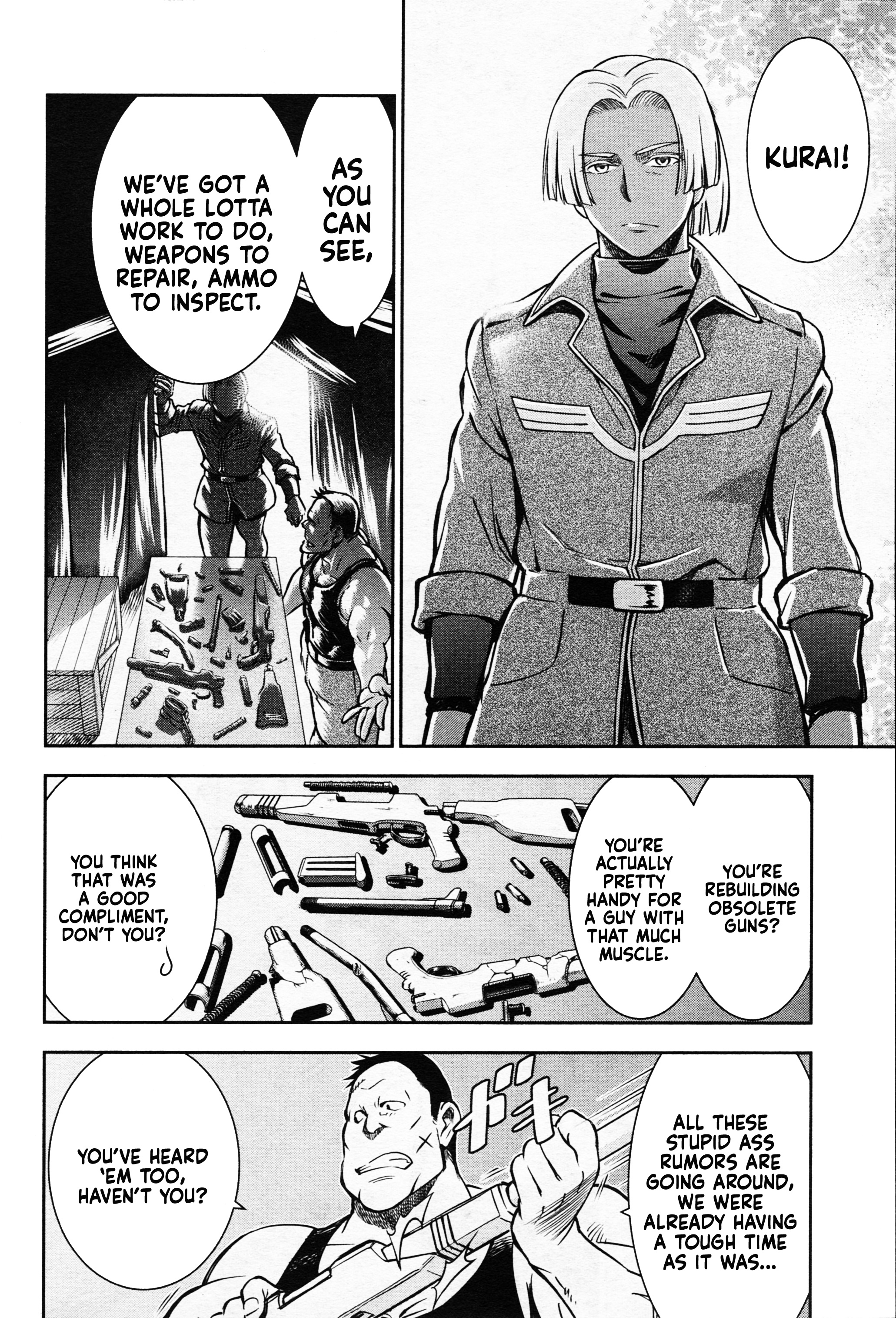 Mobile Suit Gundam: Red Giant 03Rd Ms Team - Vol.1 Chapter 2: At Born Industries