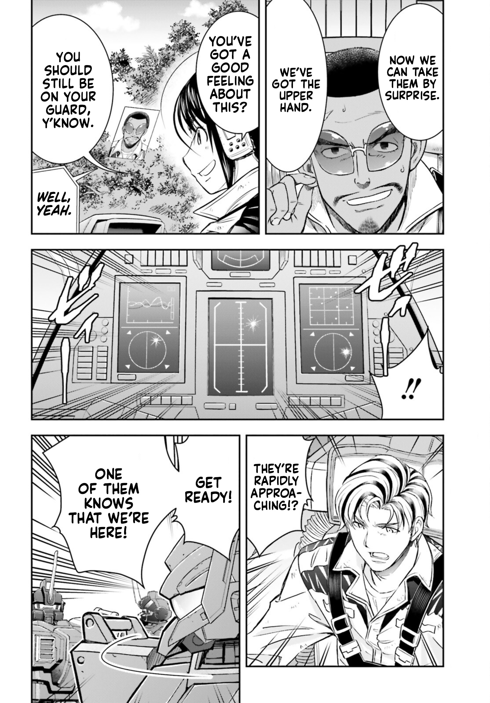 Mobile Suit Gundam: Red Giant 03Rd Ms Team - Vol.2 Chapter 8: Unseeing Baby