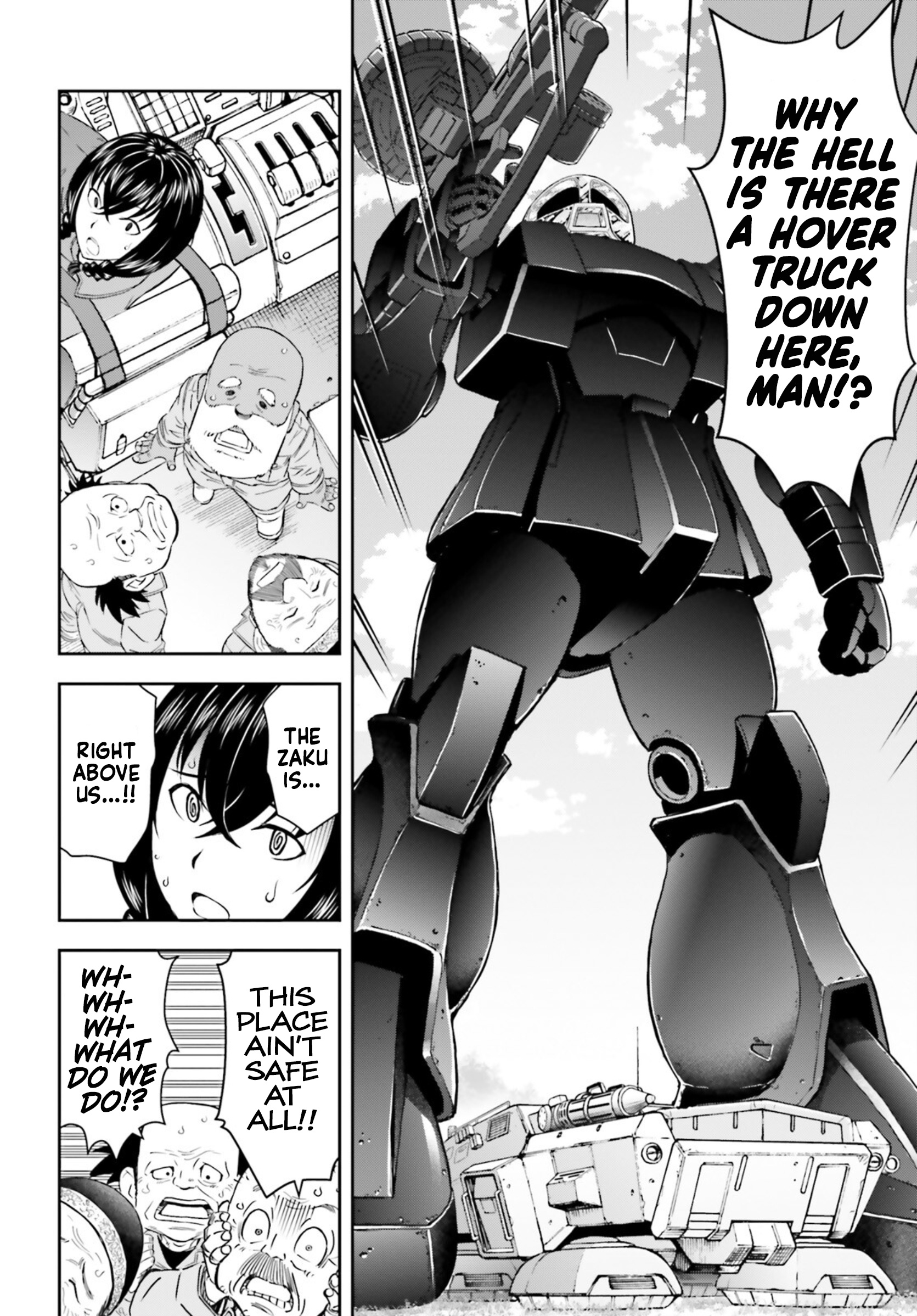 Mobile Suit Gundam: Red Giant 03Rd Ms Team - Vol.2 Chapter 9: To Survive