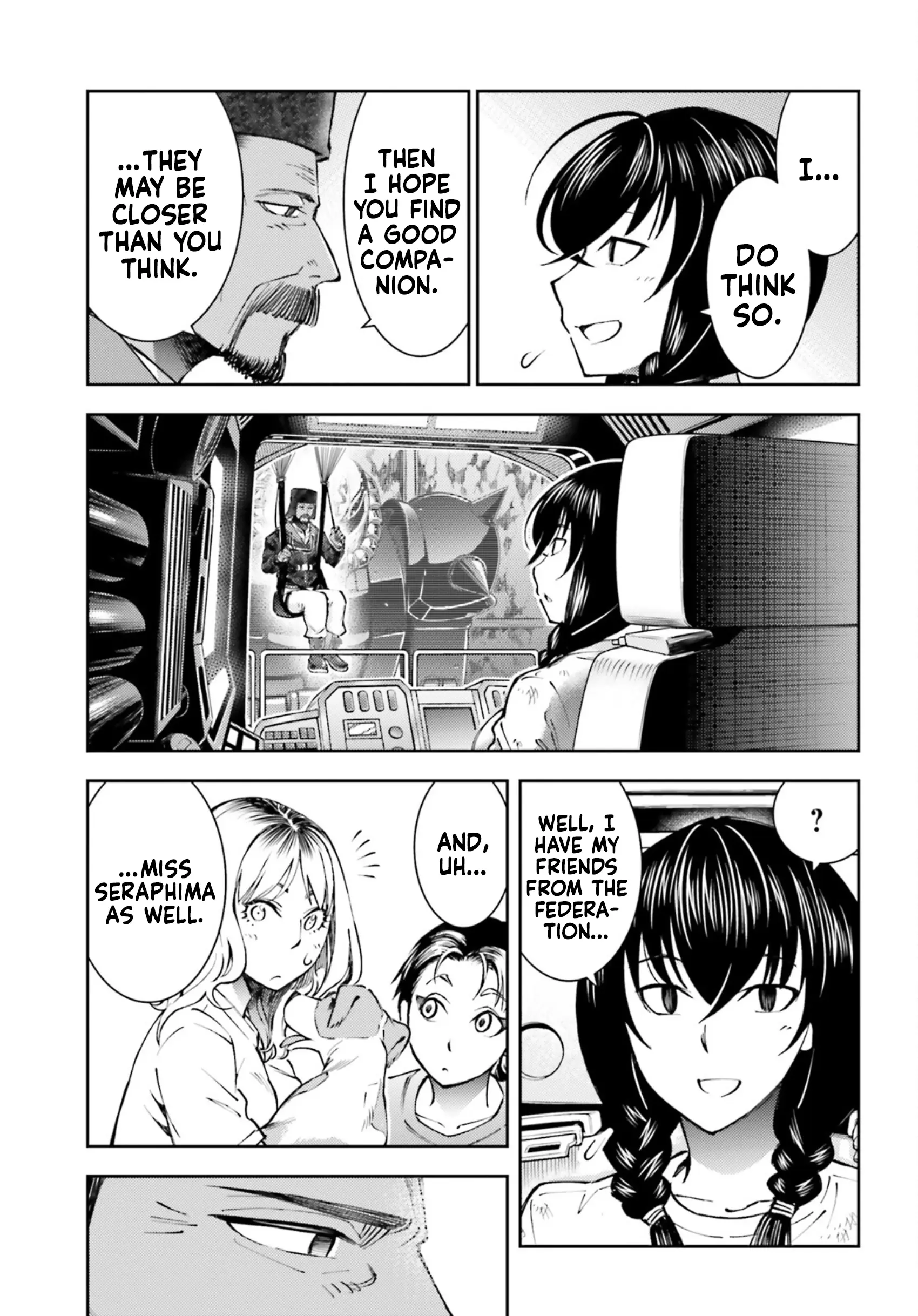 Mobile Suit Gundam: Red Giant 03Rd Ms Team - Vol.4 Chapter 17: Baby's Future