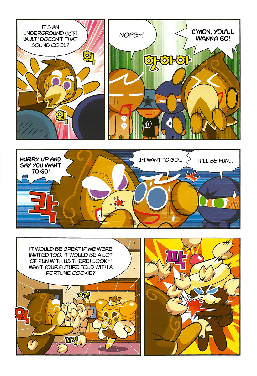 Cookie Run: Hanja Run - Vol.2 Chapter 7: Birthday Party In The Underground Vault