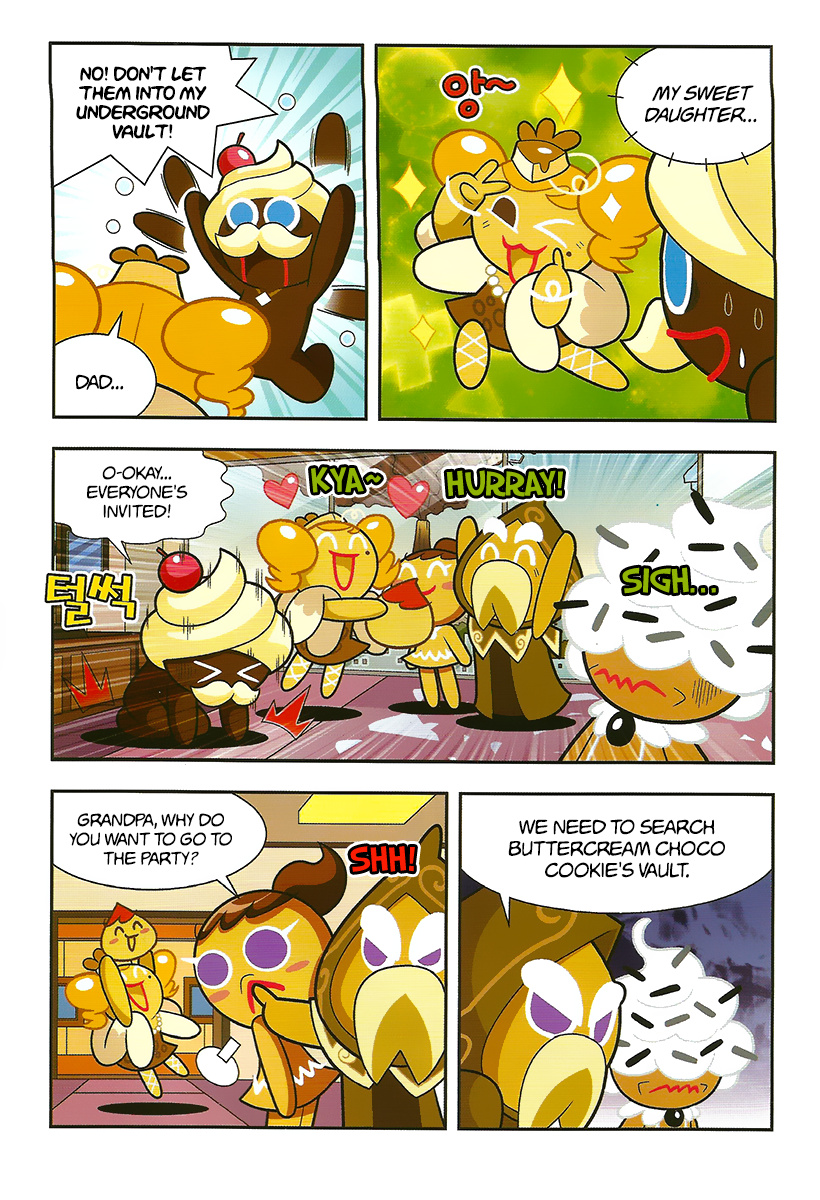 Cookie Run: Hanja Run - Vol.2 Chapter 7: Birthday Party In The Underground Vault