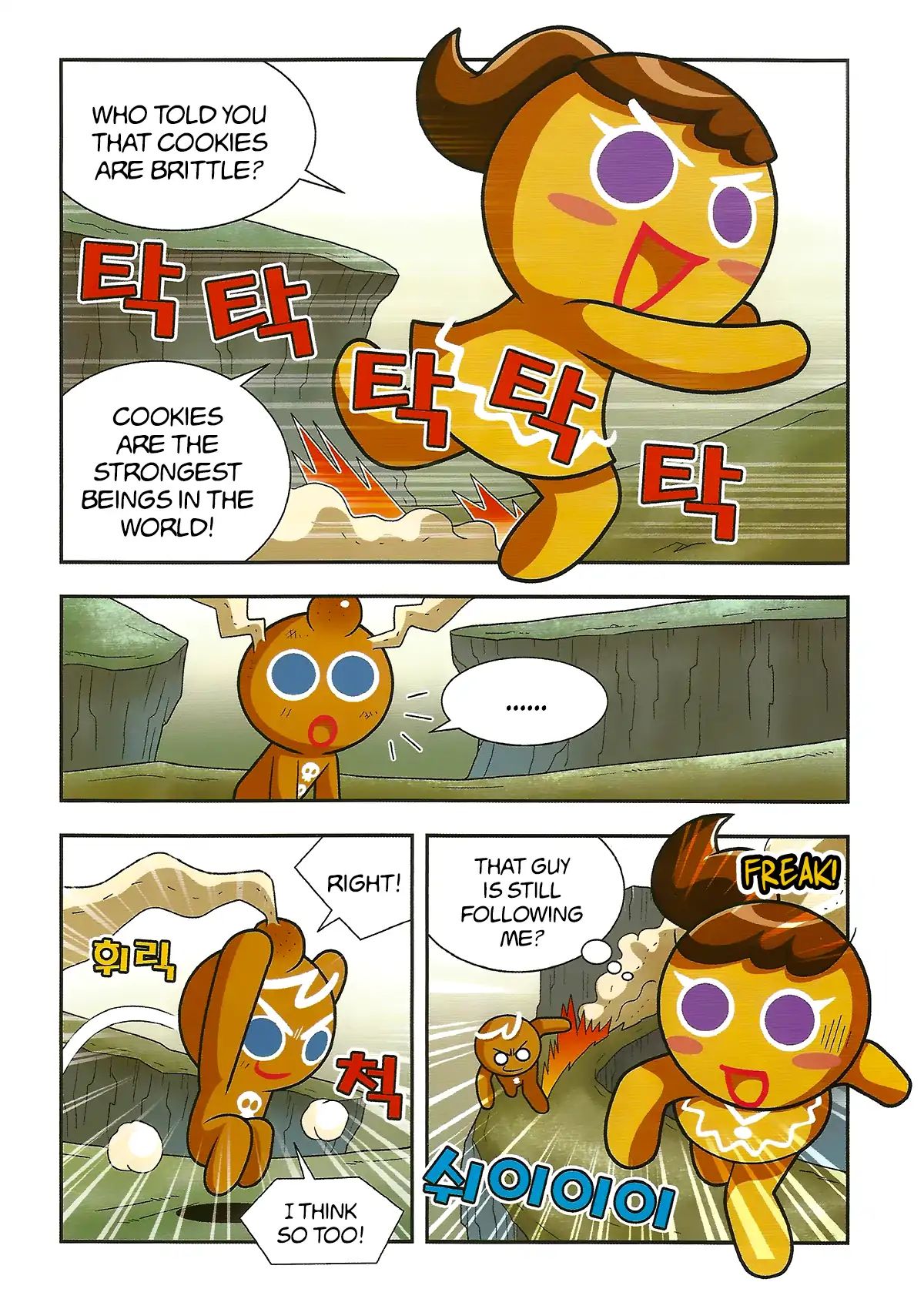 Cookie Run: Hanja Run - Vol.1 Chapter 2: Encounter The Egg!