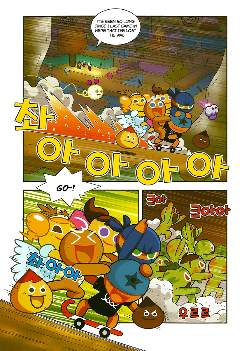 Cookie Run: Hanja Run - Vol.2 Chapter 9: Full Speed In The Maze