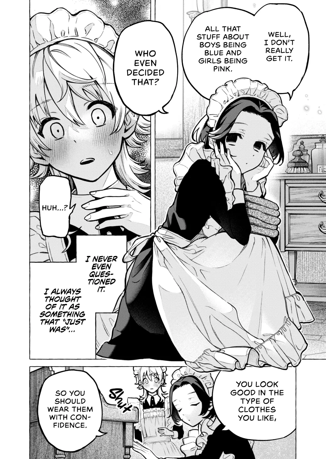 Can Boys Be Cute In Maid Dresses Too? - Chapter 2: (Short Story 2) - Highschool Boys Who Wear Maid Dresses At Work