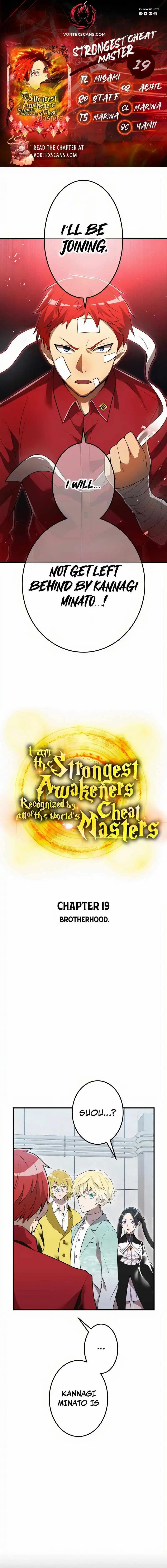 I Am The Strongest Awakeners, Recognized By All Of The World’S Cheat Masters - Chapter 19