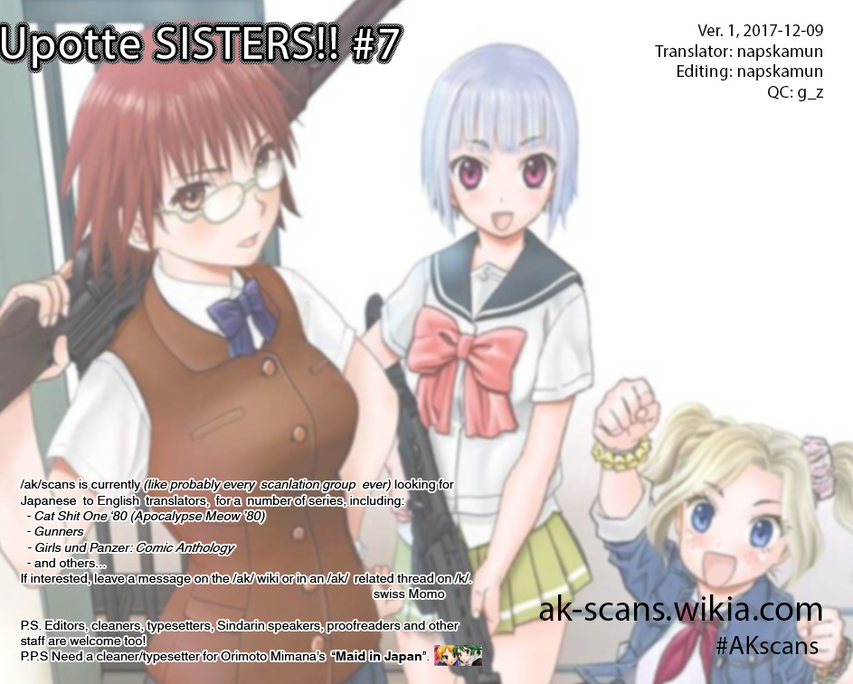 Upotte Sisters!! - Chapter 7