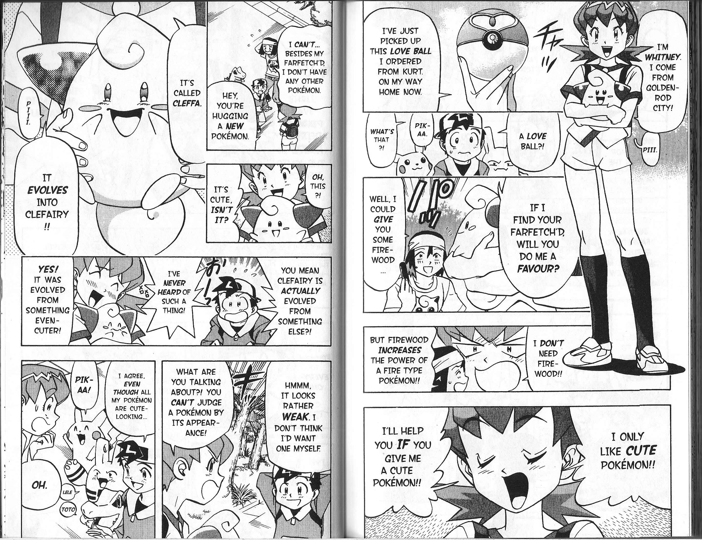 Pocket Monster Kin Gin: Golden Boys - Vol.1 Chapter 8: For Pikachu's Sake!! The Search For The Missing Farfetch'd