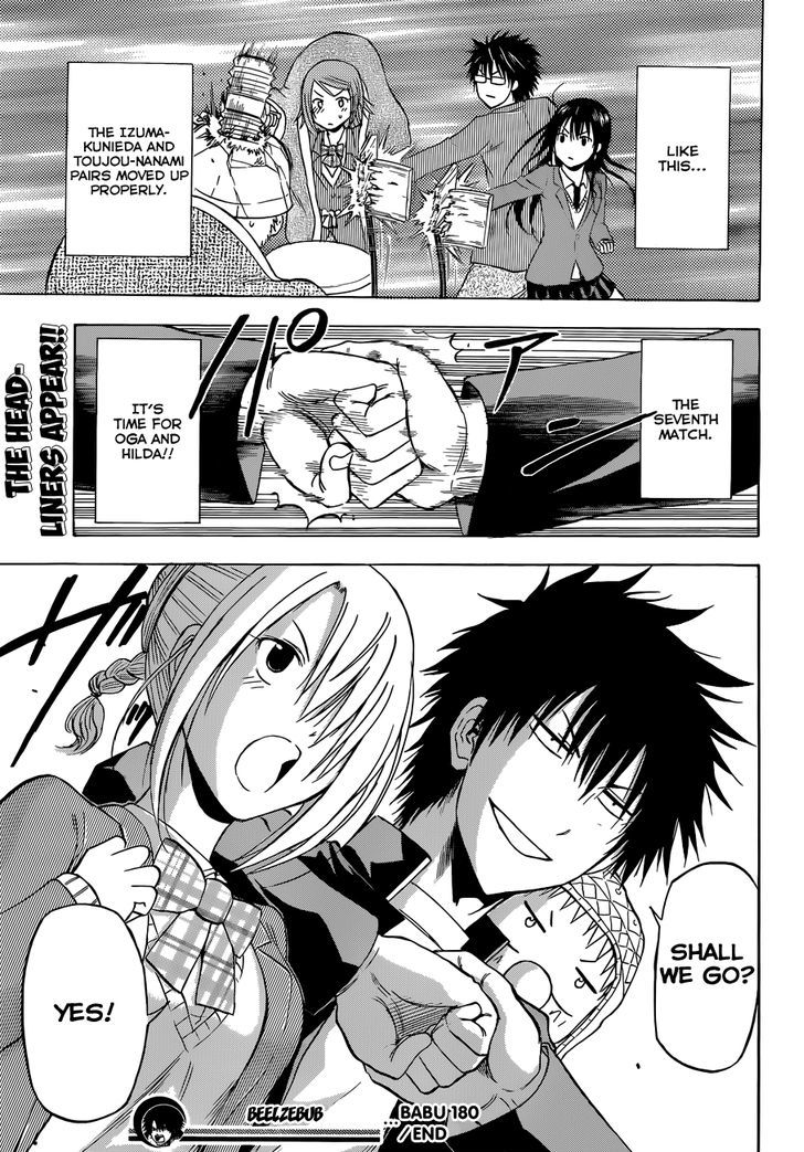 Beelzebub - Vol.21 Chapter 180 : The Tournament Starts!!