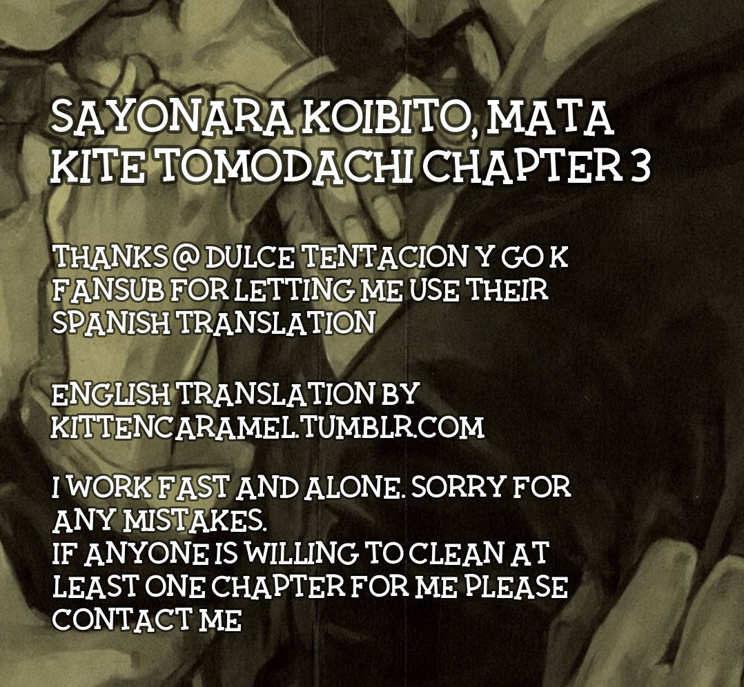 Sayonara Koibito, Mata Kite Tomodachi - Chapter 3