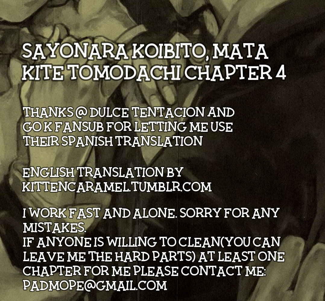 Sayonara Koibito, Mata Kite Tomodachi - Chapter 4