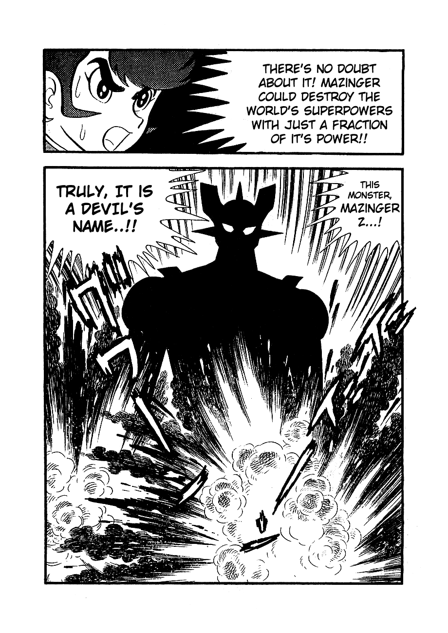 Mazinger Z - Vol.1 Chapter 4: Mazinger, The Destructive Demon!