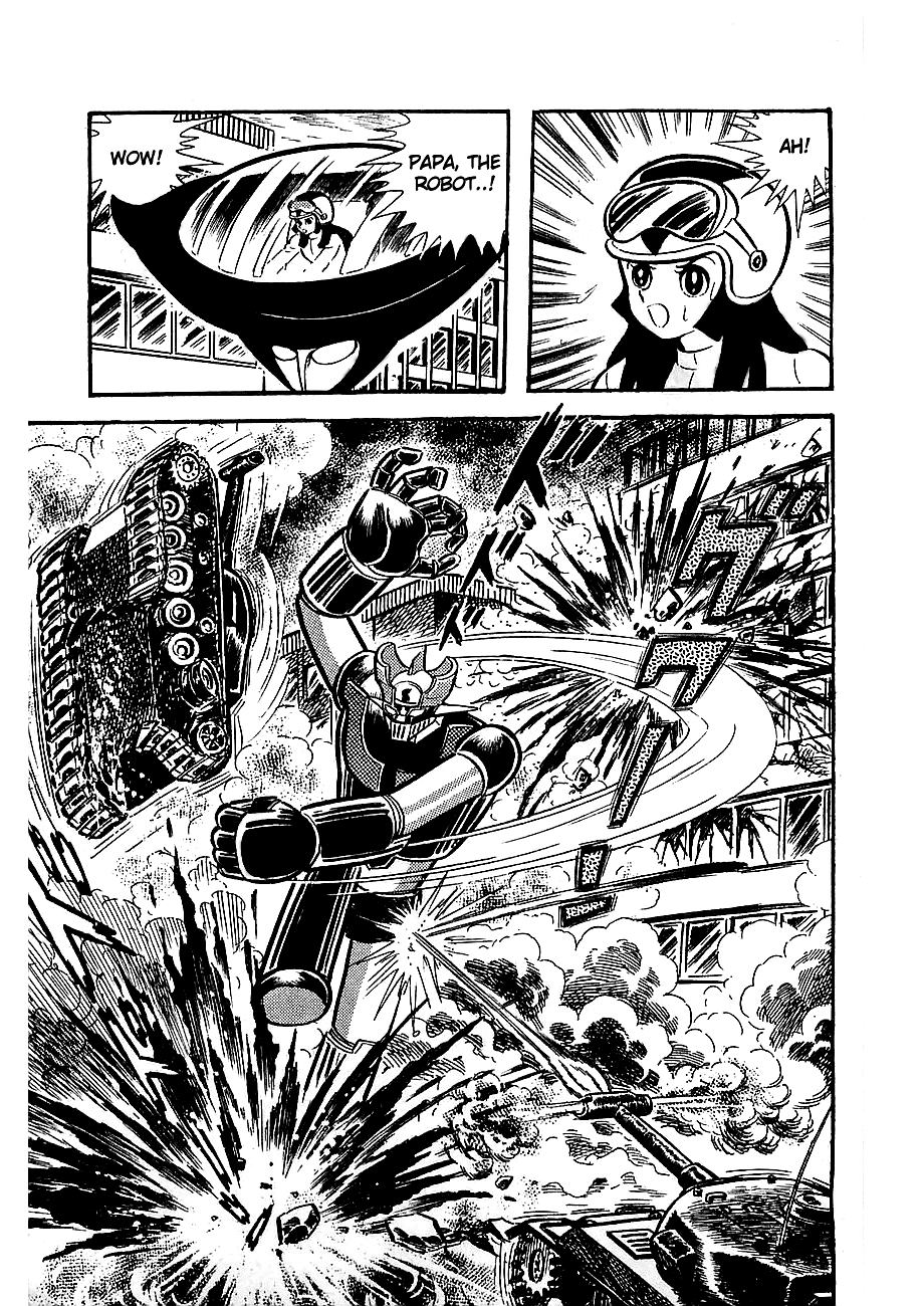 Mazinger Z - Vol.1 Chapter 4: Mazinger, The Destructive Demon!