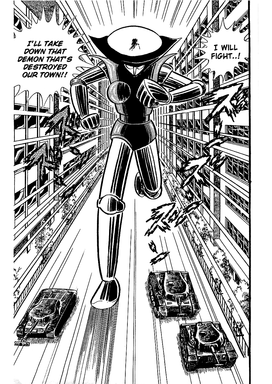 Mazinger Z - Vol.1 Chapter 4: Mazinger, The Destructive Demon!