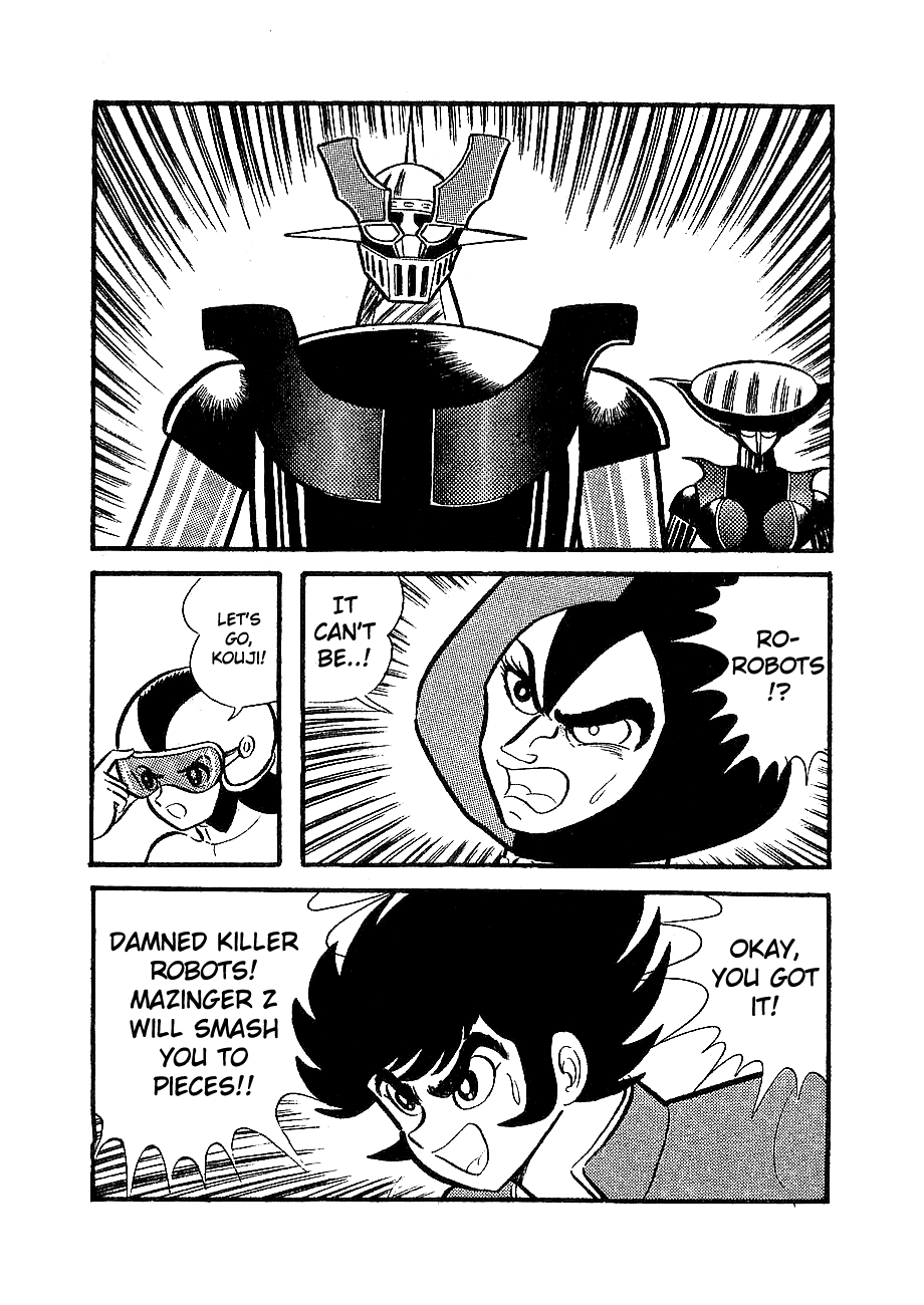 Mazinger Z - Vol.1 Chapter 6: The Ashura Corps