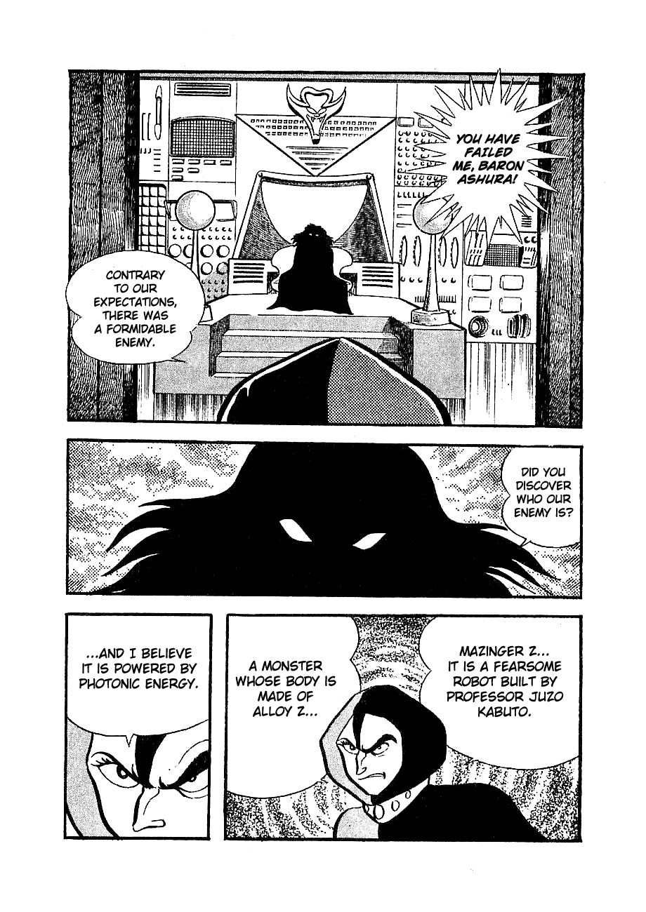 Mazinger Z - Vol.1 Chapter 7: The Demon Of Bardos Island