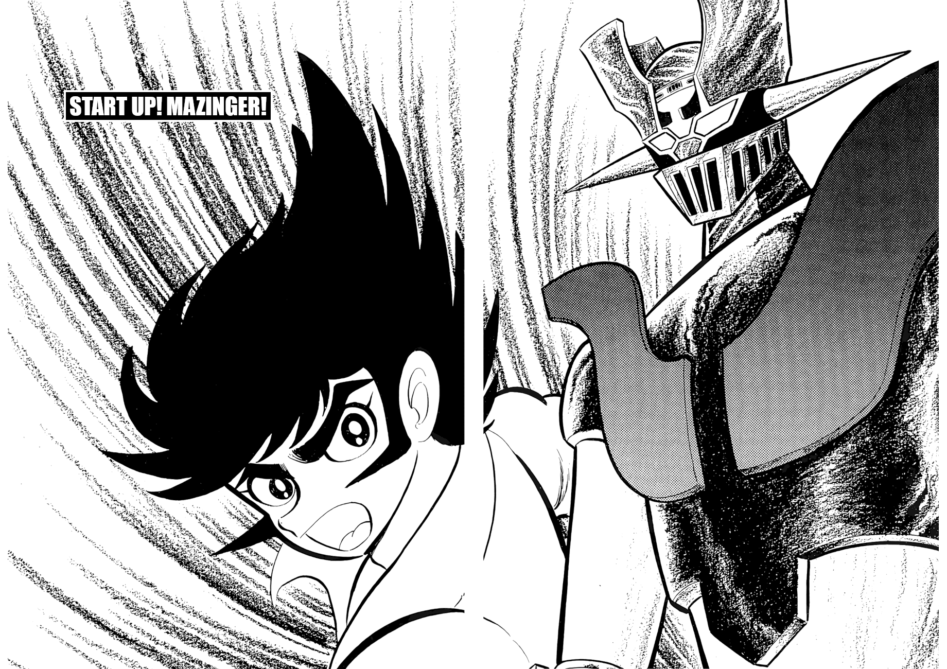 Mazinger Z - Vol.1 Chapter 2: Start Up! Mazinger!