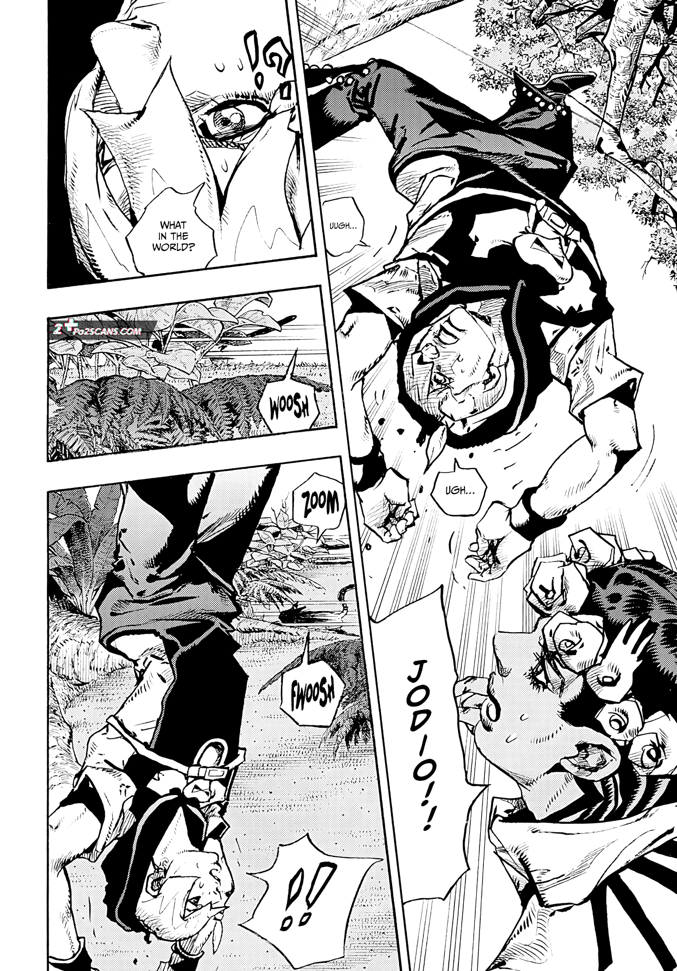 Jojo's Bizarre Adventure Part 9 - The Jojolands - Chapter 6: Battle In The Jungle